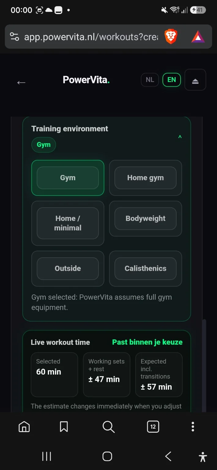 VitaMagic training environment