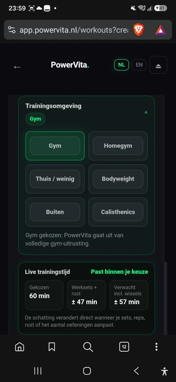 VitaMagic training environment